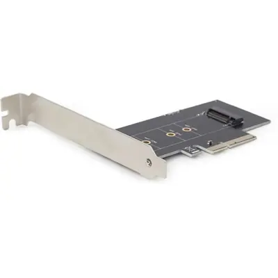 Gembird PEX-M2-01 M.2 SSD adapter PCI-Express add-on card, with extra low-profile bracket
