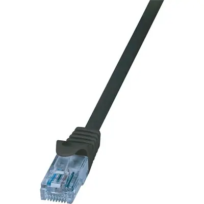 LogiLink RJ45 CAT6A UTP - RJ45 CAT6A UTP M/M adatkábel 3m fekete
