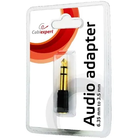 Gembird 6.35 mm to 3.5 mm audio adapter plug – 3. kép