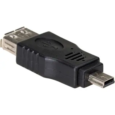 Akyga AK-AD-07 USB-AF/miniUSB (5-pólusú) adapter Black – 2. kép