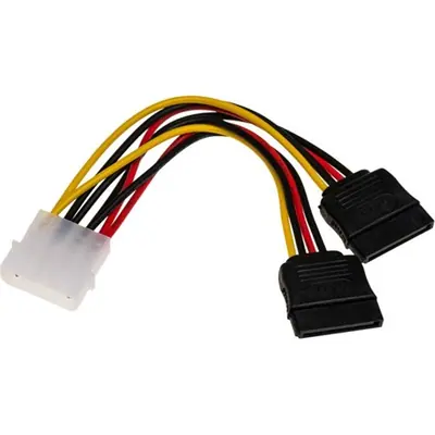 Akyga AK-CA-16 Adapter Molex / 2x SATA