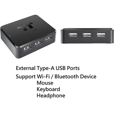 Thermaltake H200 Internal 6-portos USB2.0 hub fekete – 2. kép