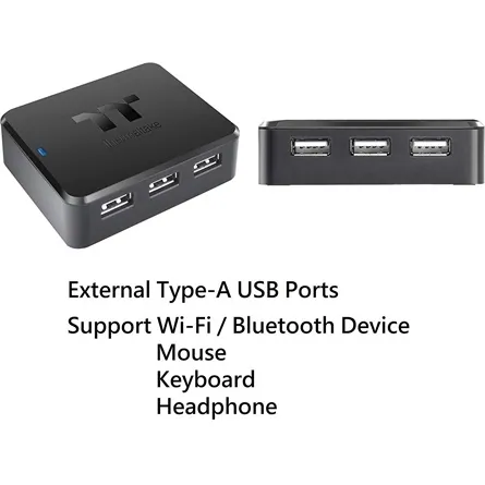 Thermaltake H200 Internal 6-portos USB2.0 hub fekete – 2. kép