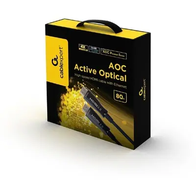 Gembird HDMI 2.0 -> HDMI 2.0 M/M video kábel 80m fekete "AOC Premium Series" – 2. kép