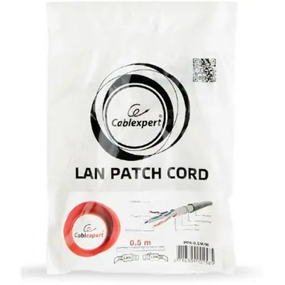 Gembird RJ45 CAT6 FTP - RJ45 CAT6 FTP M/M adatkábel 3m fehér – 2. kép