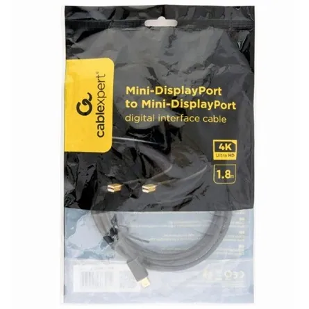 Gembird CCP-mDPmDP2-6 Mini DisplayPort to Mini DisplayPort cable 1,8m Black – 2. kép
