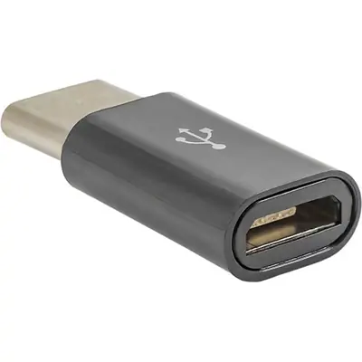 Akyga AK-AD-46 microUSB-USB Type-C Adapter Black – 2. kép