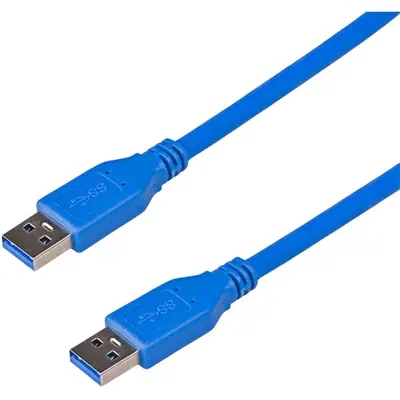 Akyga AK-USB-14 USB 3.0/USB 1.8m Cable Blue