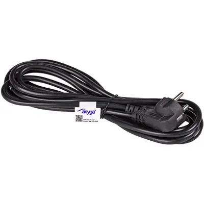Akyga AK-PC-06A PC Power Cord Cable 3m Black – 2. kép