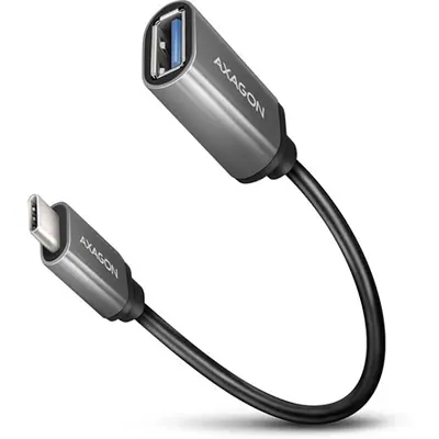 AXAGON RUCM-AFAC USB-C > USB-A Adapter Silver