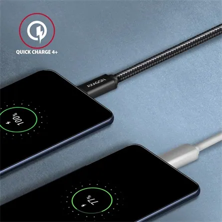 AXAGON BUCM3-CM20AB Speed USB-C > USB-C 3.2 Gen 1 Cable 2m Black – 5. kép