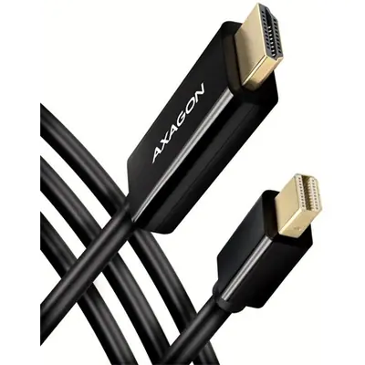AXAGON RVDM-HI14C2 mini DisplayPort to HDMI active cable 4K@30Hz 1,8m Black