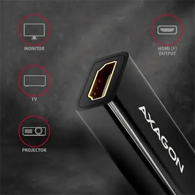 AXAGON RVD-HI14N DisplayPort to HDMI active adapter 4K@30Hz – 2. kép