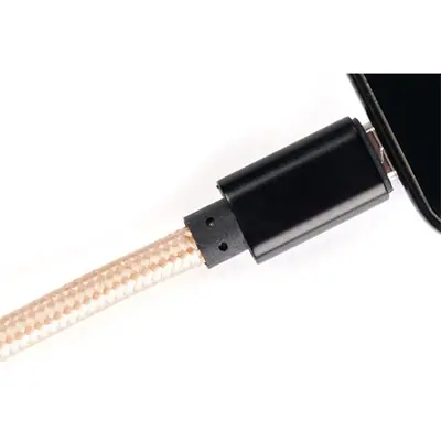 ifi USB-C -> USB-A 3.0 M/F OTG adatkábel 0.12m fekete-arany – 2. kép
