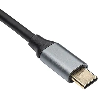Akyga AK-AV-16 USB-C -> DisplayPort 1.2 M/M video kábel 1.8m fekete – 2. kép