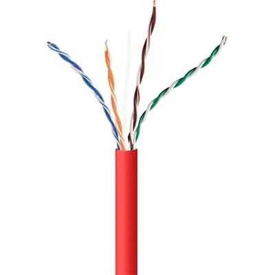 Gembird CAT5e U-UTP Installlation cable 305m Red