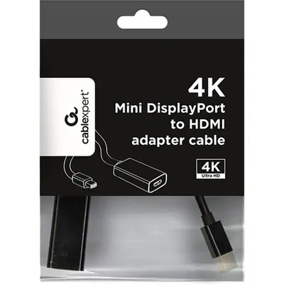 Gembird 4K Mini DisplayPort to HDMI Adapter Cable Black – 2. kép