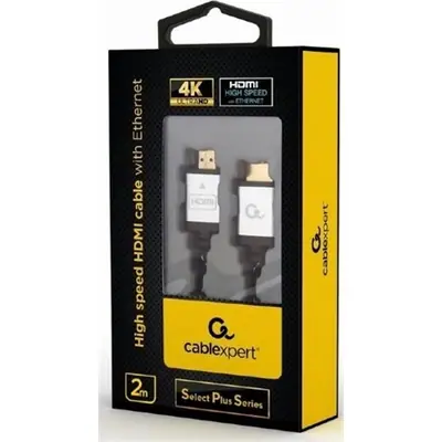 Gembird CCB-HDMIL-2M High speed HDMI with Ethernet Select Plus Series cable 2m Black – 2. kép