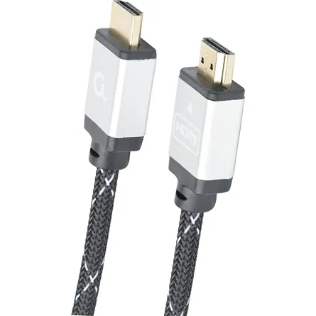 Gembird CCB-HDMIL-3M High speed HDMI with Ethernet Select Plus Series cable 3m Black/Grey