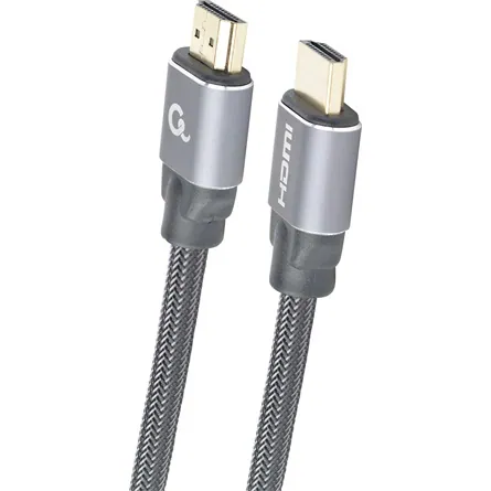 Gembird CCBP-HDMI-3M High speed HDMI with Ethernet Premium Series cable 3m Black/Grey