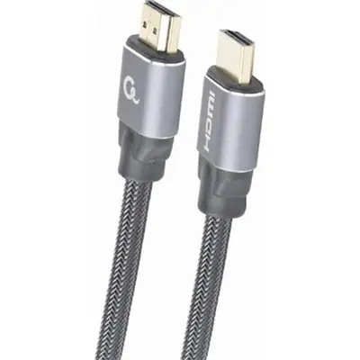 Gembird CCBP-HDMI-5M High speed HDMI with Ethernet Premium Series cable 5m Black/Grey