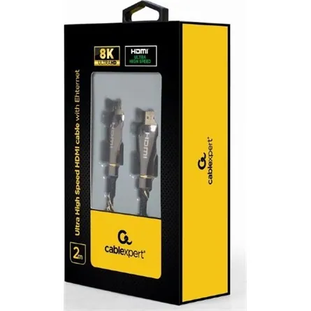 Gembird Ultra High speed HDMI cable with Ethernet 8K Premium Series 2m Black – 3. kép