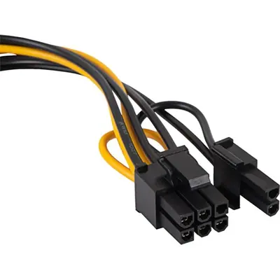 Akyga AK-CA-80 SATA/PCI-Express 6+2-pin adapter cable 0,15m – 2. kép