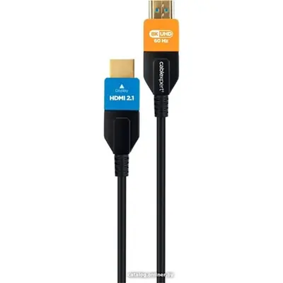 Gembird AOC HDMI 2.1 Ethernet -> HDMI 2.1 Ethernet M/M aktív video kábel 20m fekete