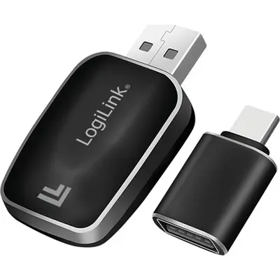 Logilink Bluetooth 5.0 autós adapter CarPlay és Android Auto funkciókhoz BT0076