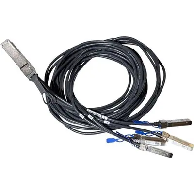 Mikrotik DQ+BC0003-DS+ QSFP56 200G to 4x 50G Breakout Cable 3m Black