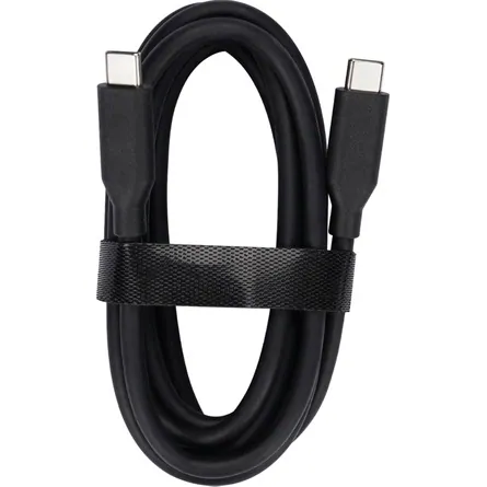 Obsbot USB-C 3.0 -> USB-C 3.0 M/M adatkábel 1.5m fekete +USB-A adapter – 2. kép