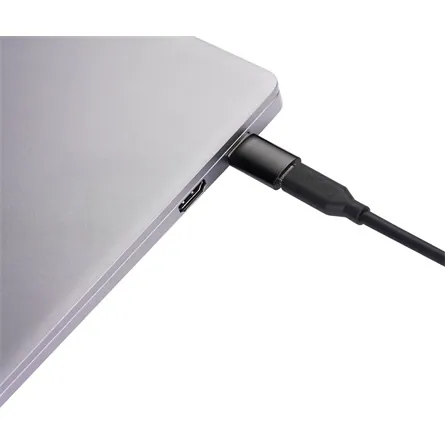 Obsbot USB-C 3.0 -> USB-C 3.0 M/M adatkábel 1.5m fekete +USB-A adapter – 5. kép