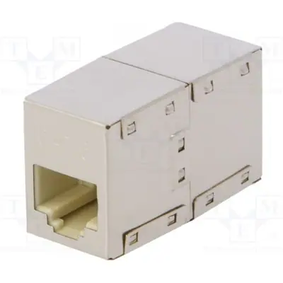 LogiLink RJ45 CAT6 STP F/F toldó fém