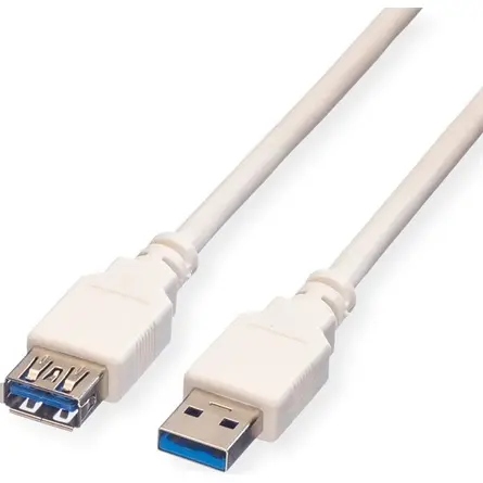 Value USB-A 3.0 - USB-A 3.0 M/F adatkábel hosszabbító 1.8m