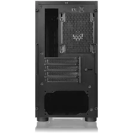 Thermaltake Versa H17 Window táp nélküli ablakos mATX számítógépház fekete – 5. kép