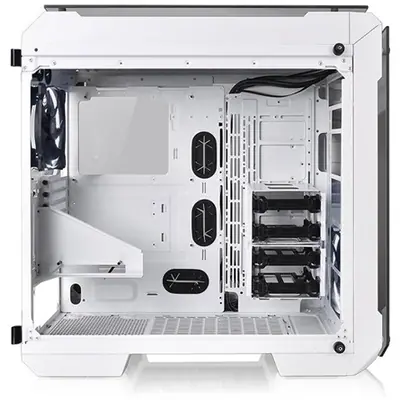 Thermaltake View 71 Tempered Glass Snow Edition táp nélküli ablakos Full Tower számítógépház fehér – 2. kép