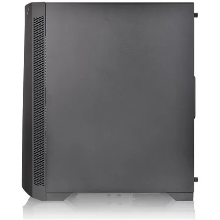 Thermaltake H350 Tempered Glass RGB táp nélküli ablakos Mid Tower számítógépház fekete – 6. kép