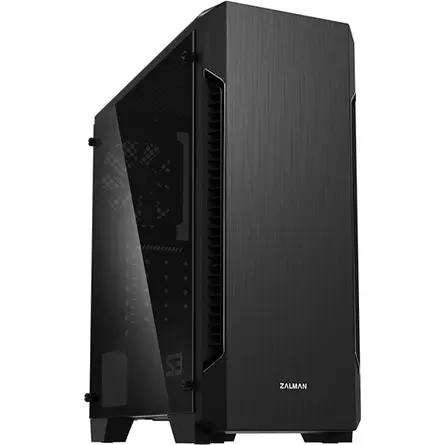 Zalman S3 TG fekete ház