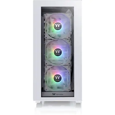 Thermaltake Divider 300 TG Snow ARGB táp nélküli ablakos Mid Tower számítógépház fehér – 2. kép