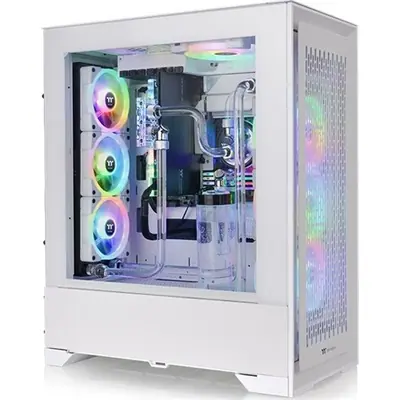 Thermaltake CTE T500 Air Snow táp nélküli ablakos Full Tower számítógépház fehér – 2. kép