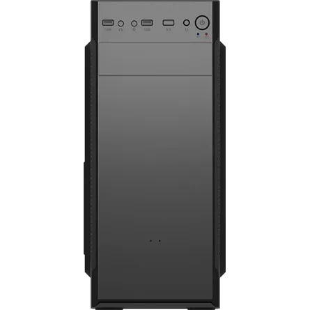 FSP CMT160 táp nélküli Mid Tower számítógépház fekete – 3. kép