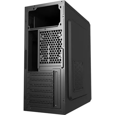 FSP CMT160 táp nélküli Mid Tower számítógépház fekete – 4. kép