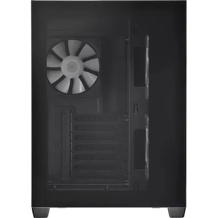 FSP CMT380B táp nélküli ablakos Mid Tower számítógépház fekete – 5. kép