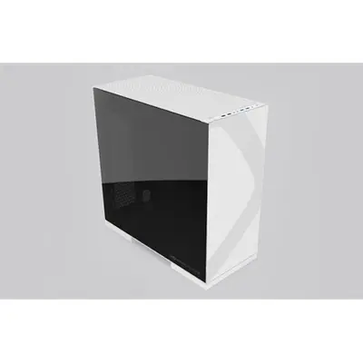 Geometric Future Model 8 Lohan táp nélküli ablakos Mid Tower számítógépház fehér – 2. kép
