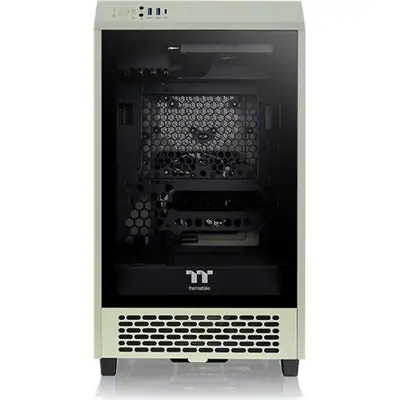 Thermaltake The Tower 200 Matcha Green táp nélküli ablakos MT Mini Tower számítógépház – 2. kép