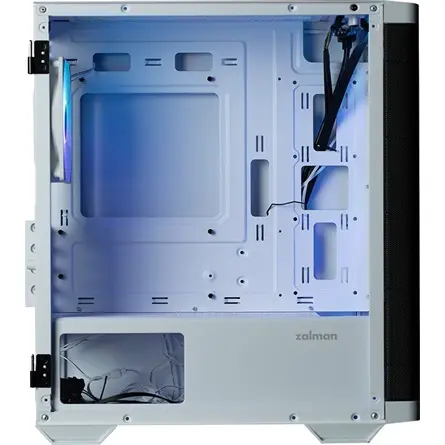 Zalman M4 fehér M-ATX ház – 5. kép