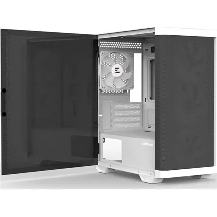 Zalman M4 fehér M-ATX ház – 7. kép