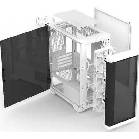 Zalman M4 fehér M-ATX ház – 8. kép