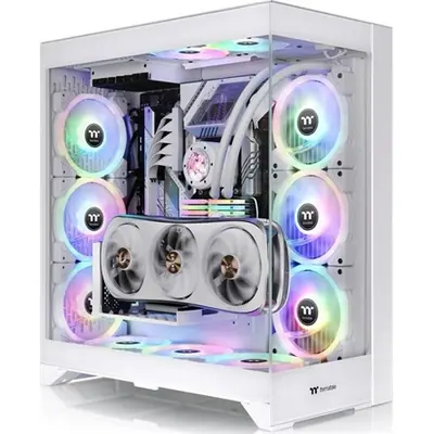 Thermaltake CTE E600 MX Snow táp nélküli ablakos Mid Tower számítógépház fehér – 2. kép