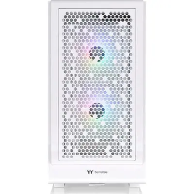 Thermaltake Ceres 330 TG ARGB Snow táp nélküli ablakos Mid Tower számítógépház fehér – 2. kép